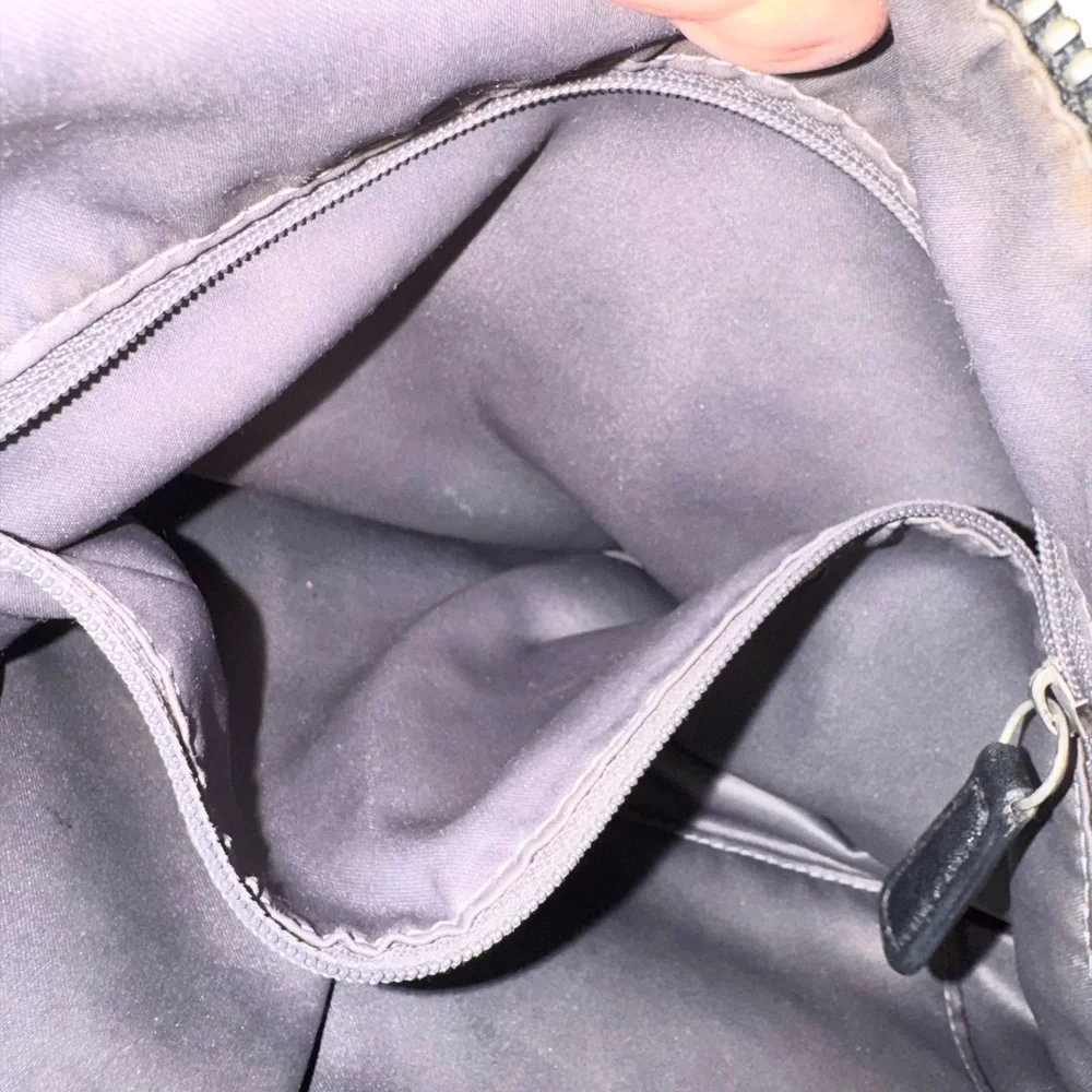 Authentic Coach Signature Nylon Shoulder Bag